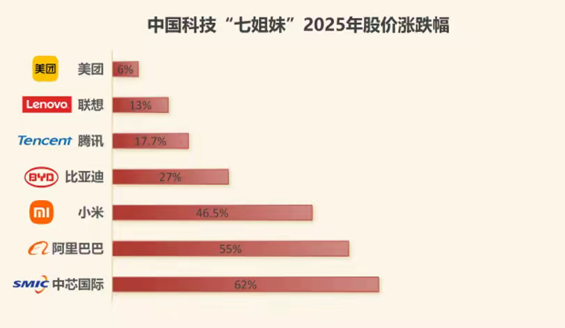 中美科技“七姐妹”正面交锋，比亚迪荣登第四，未来可期